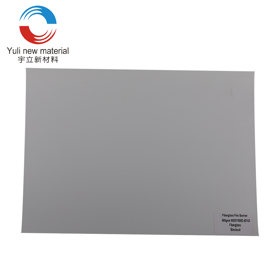 bandiera della flessione del PVC di blocco della vetroresina di 580gsm 600D×600D 40×30